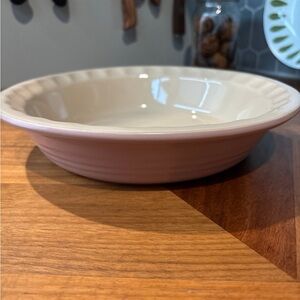 New pink le creuset pie dish